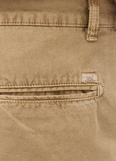 Męskie Spodnie Materiałowe Mustang Chicago Shorts Z Lemon Pepper 1015720 3375
